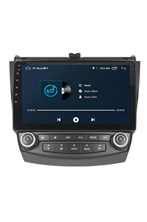 Honda Accord Android Carplay Navigasyon Multimedya Ekran Teyp 2gb Ram + 32gb Hdd