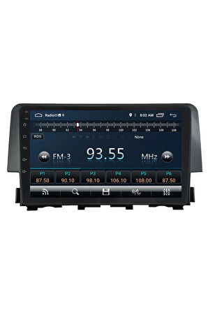 Honda Cıvıc Fc5 Android Carplay Navigasyon Multimedya Ekran Teyp 2gb Ram + 32gb Hdd