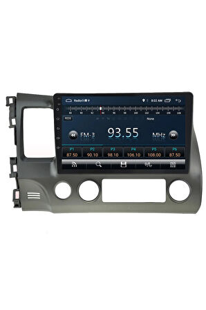 Honda Cıvıc Fd6 Android Carplay Navigasyon Multimedya Ekran Teyp 2gb Ram + 32gb Hdd