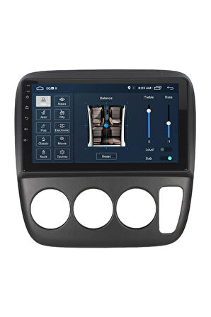 Honda Crv Android Carplay Navigasyon Multimedya Ekran Teyp 2gb Ram + 32gb Hdd