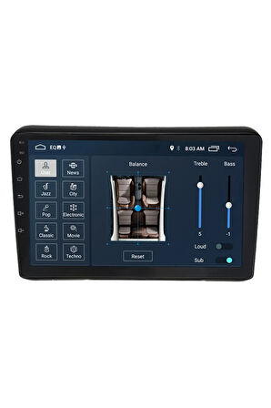 Honda Hrv Android Carplay Navigasyon Multimedya Ekran Teyp 2gb Ram + 32gb Hdd