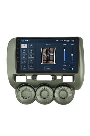 Honda City Android Carplay Navigasyon Multimedya Ekran Teyp 2gb Ram + 32gb Hdd