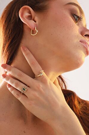 14 Ayar Altın Payon Yüzük