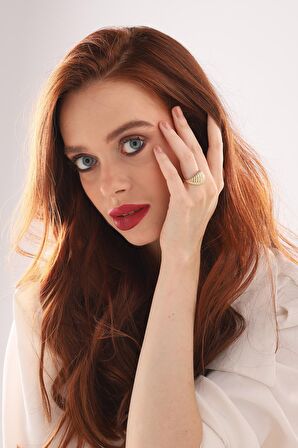 14 Ayar Altın Sade Yüzük