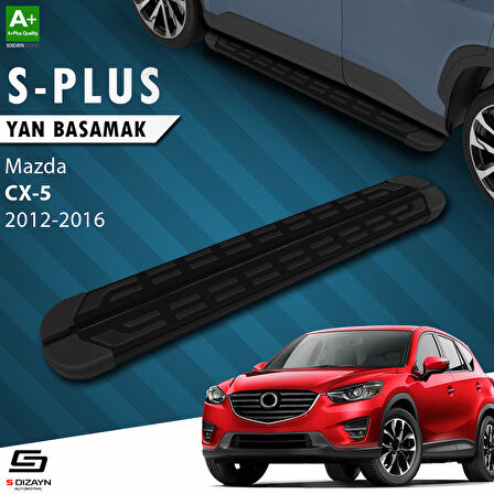 S-Dizayn Mazda CX-5 S-Plus Siyah Yan Basamak 183 Cm 2012-2016 A+ Kalite