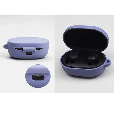 Ally Xiaomi Redmi Airdots Silikon Kılıf+Anahtarlık-(5775)