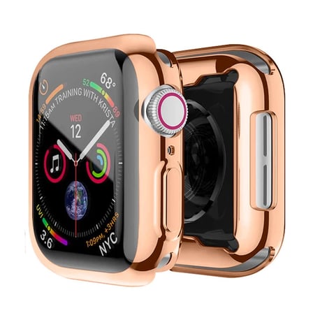 ALLY Apple Watch 7-8 45mm 360 Koruma Ultra Slim Silikon Kılıf-(5775)