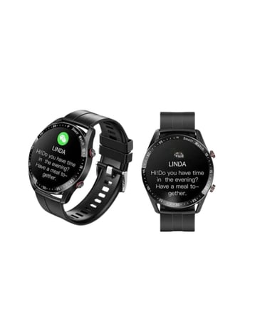 Akıllı Saat Yeni Model Sesli Asistan Bildirim Görme Bluetooth Bağlantılı Müzi