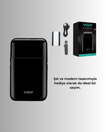 USB Şarjlı Erkek Tıraş Makinesi | Cilt Dostu ve Kompakt Tasarım