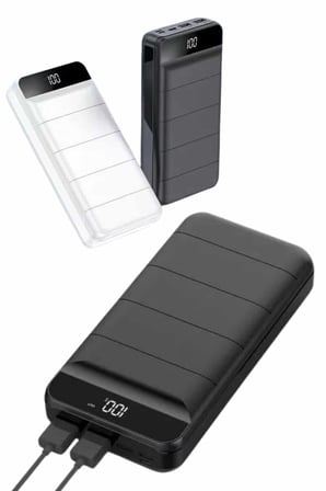 50.000 Mah Powerbank Turbo Hızlı Led Göstergeli Android İOS Uyumlu Taşınabilir