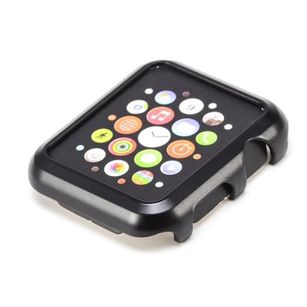 Ally Apple İwatch 2-3 38mm Lazer Kaplama Pc Kılıf-(5775)