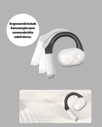 Kablosuz Bluetooth Kulaklık – Otomatik Eşleşme Tek Tuş Kontrol Stereo Ses