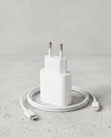 iPhone 14 13 12 11 XR XS Max 20W Lightning Şarj Adaptörü Kablo Dahil