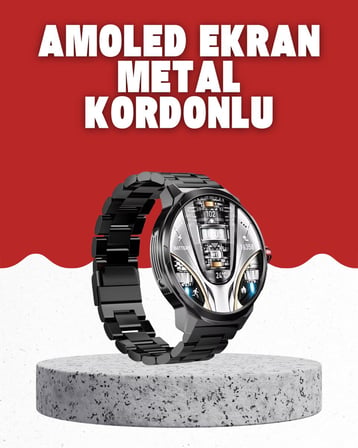 Nabız Uyku ve Spor Takibi ile SW80 Akıllı Saat Sağlık Dostunuz