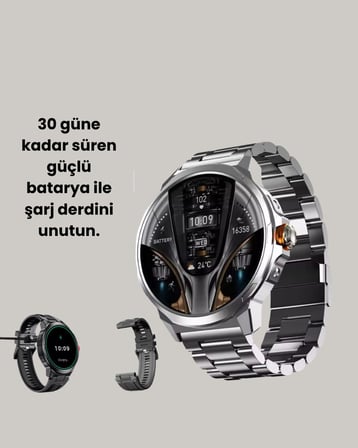 Nabız Uyku ve Spor Takibi ile SW80 Akıllı Saat Sağlık Dostunuz