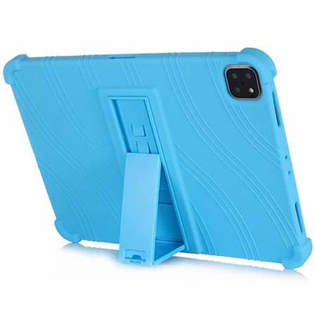 ALLY iPad Air 10.9 İnç Standlı Silikon Kılıf 20202022-(5775)