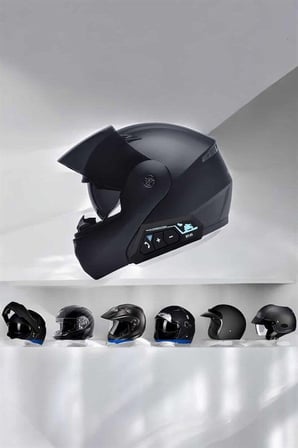 Kask Kulaklığı Motosiklet Intercom Interkom Dinleme Konuşma Özellikli Su Geçir