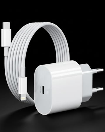 iPhone 14 13 12 11 Uyumlu 20W Hızlı Şarj Adaptörü Lightning Kablo Seti