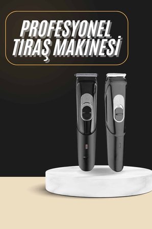 Lazer Epilasyon Öncesi Kısaltma Şarjlı Saç Sakal Tıraş Makinesi Ense Kesme Ma