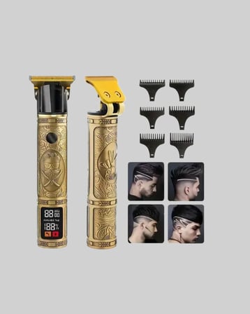 0.1 mm Hassas Kesim Tıraş Makinesi Şarjlı Metal Gövde