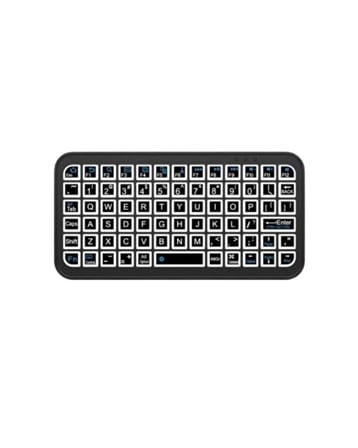 Şarjlı Kablosuz Mini RGB Klavye Uzun Pil Ömürlü