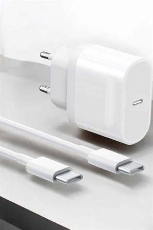 Güç Adaptörü ve Kablosu Şarj Aleti 15/15 Pro Max Uyumlu Hızlı Şarj