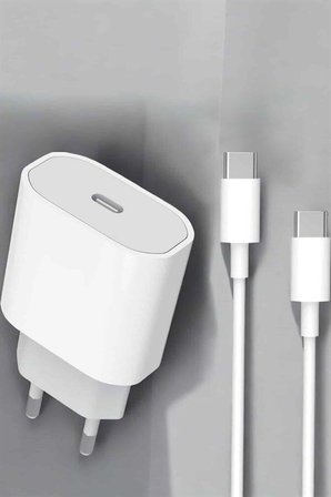 Güç Adaptörü ve Kablosu Şarj Aleti 15/15 Pro Max Uyumlu Hızlı Şarj