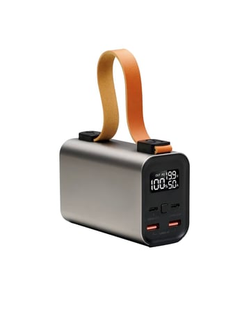 50000 mAh Powerbank Süper Hızlı Şarj LED Dijital Göstergeli Taşınabilir Şarj