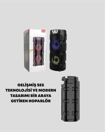 Kompakt Tasarım Yüksek Ses Performansı – Çoklu Giriş Seçenekli Kablosuz Hopa