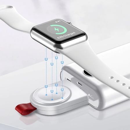 Ally Apple İWatch 1-2-3-4-5-6-7-8 SE Magnetic Şarj Cihazı-(5775)