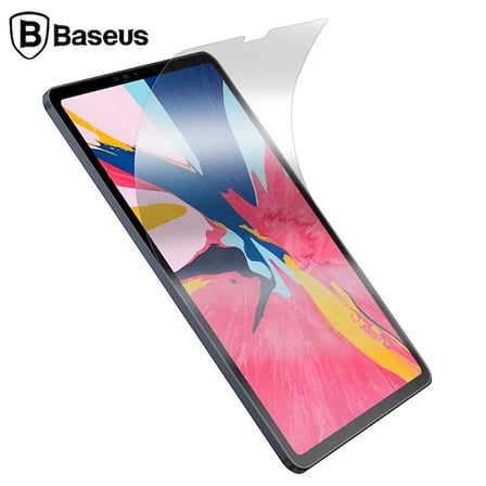 Baseus İpad Pro 12.9 İnch 2021-2020-2018 Paper Like Film Darbe Emici Pet Ekran Kor