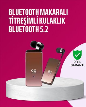 Yaka Klipsli Kablosuz Kulaklık – Eller Serbest Konforuyla Günlük Yaşama Uyum S