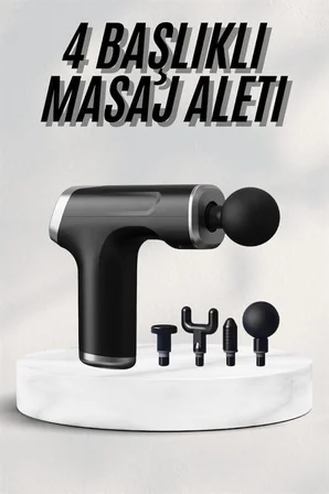 Masaj Tabancası 24v Type-c Hızlı Şarj Girişli Masaj Aleti Uzun Ömürlü