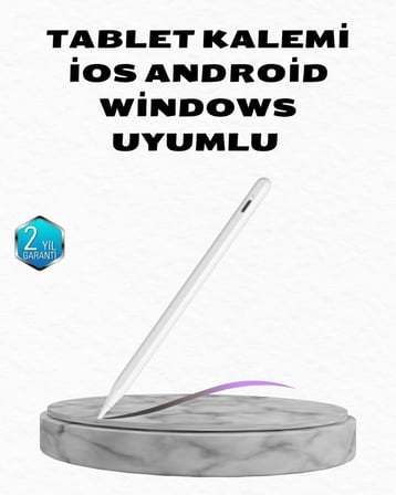 Manyetik Dokunmatik Kalem – Bluetooth Gerektirmeyen Type-C Şarjlı iPad ve Androi