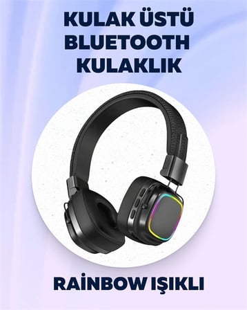 Yüksek Ses Kaliteli Kablosuz Kulak Üstü Kulaklık – BT 5.3