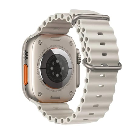 Ally Apple Watch 7-8 45mm 6-5-4 44mm Watch Ultra 49mm Marine Silikon Kayış Kordon 