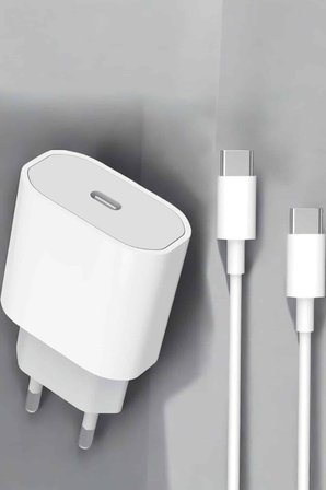 Güç Adaptörü ve Kablosu Şarj Aleti 15/15 Pro Max Uyumlu Hızlı Şarj