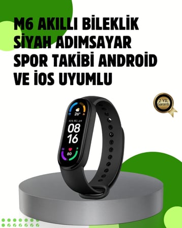 Bluetooth 5.0 Akıllı Bileklik – Kalp Uyku ve Aktivite Takibi