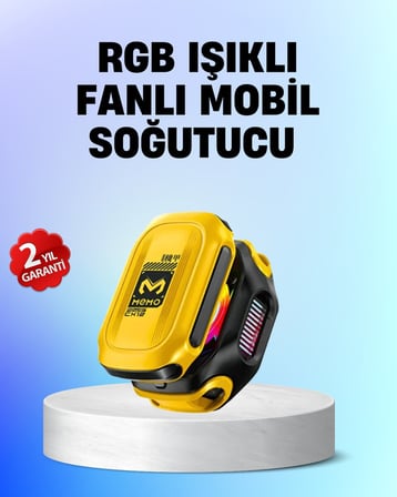 Yarı İletken Çipli RGB Işıklı Telefon Soğutucu