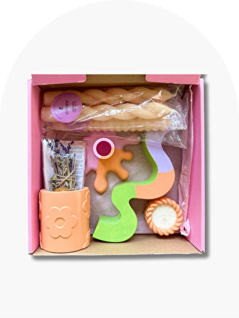 Mangolu Ritüel Mum Mumluk Adaçayı Tütsü Seti