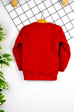 Kız Çocuk Giyim - Pamuklu, Rahat ve Şık Çiçek Baskılı Sweatshirt