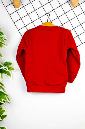 Kız Çocuk Giyim - Pamuklu, Rahat ve Şık Çiçek Baskılı Sweatshirt