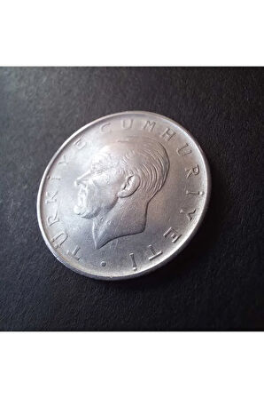 1962 tc Akmonital 1 lira ÇÇT/CA eski madeni para