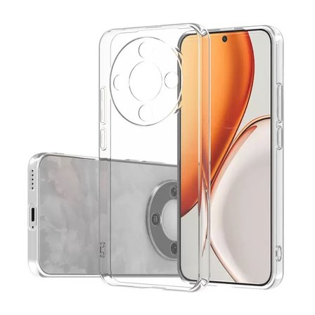 Honor Magic 8 Lite 5G Uyumlu Kılıf Şeffaf İnce Silikon Zr-Süper