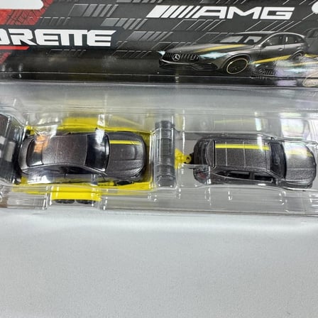 Majorette Deluxe Amg Trailer Mercedes-AMG GLC 63 S / Mercedes-AMG CLE 53 Model Araba Seti