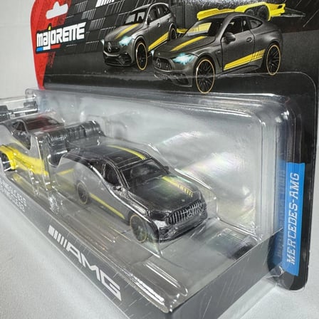 Majorette Deluxe Amg Trailer Mercedes-AMG GLC 63 S / Mercedes-AMG CLE 53 Model Araba Seti