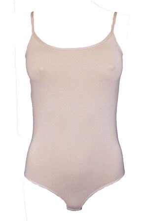 Malabadi 134 Kadın Modal İp Askılı Çıtçıtlı Body