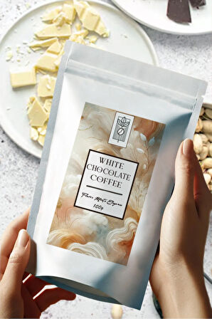 White Chocolate Coffee 100g, Beyaz Çikolata Aromalı Filtre Kahve