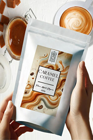 Caramel Coffee 100g, Karamel Aromalı Filtre Kahve