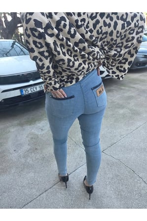 Power Fit Yüksek Bel Skinny Jean